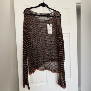ZARA knit over shirt